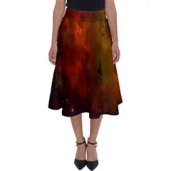 Space Science Perfect Length Midi Skirt by artworkshop