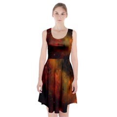 Space Science Racerback Midi Dress by artworkshop