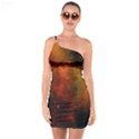 Space Science One Soulder Bodycon Dress View1