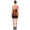 Space Science One Soulder Bodycon Dress View2