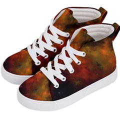 Space Science Kids  Hi-top Skate Sneakers by artworkshop