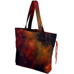 Space Science Drawstring Tote Bag by artworkshop