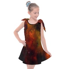 Space Science Kids  Tie Up Tunic Dress by artworkshop