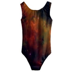 Space Science Kids  Cut-out Back One Piece Swimsuit by artworkshop