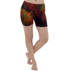 Space Science Lightweight Velour Yoga Shorts by artworkshop