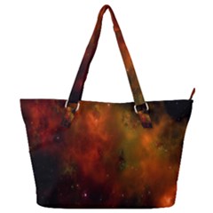 Space Science Full Print Shoulder Bag by artworkshop