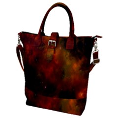 Space Science Buckle Top Tote Bag by artworkshop