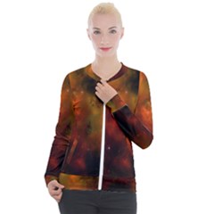 Space Science Casual Zip Up Jacket by artworkshop