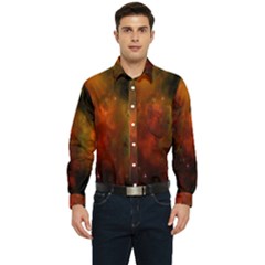 Space Science Men s Long Sleeve Pocket Shirt 