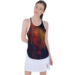 Space Science Racer Back Mesh Tank Top by artworkshop