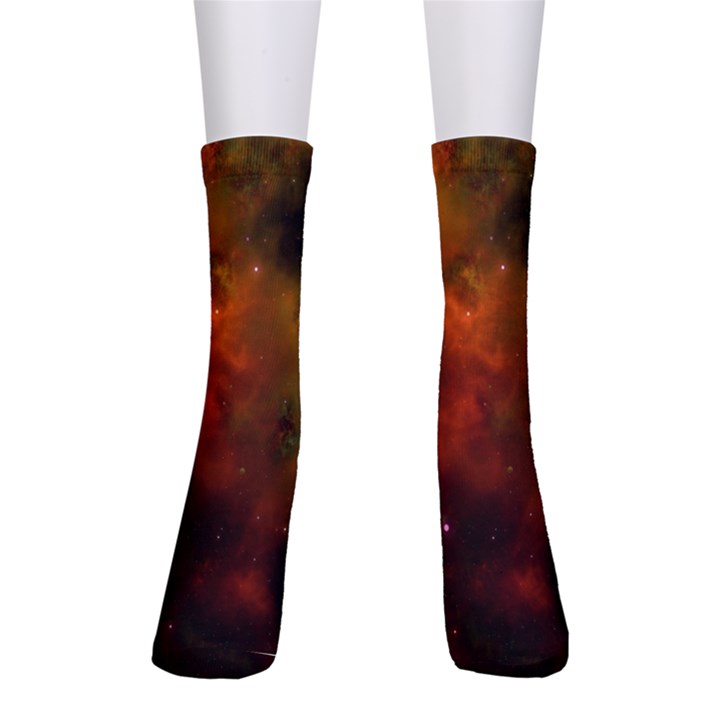 Space Science Crew Socks