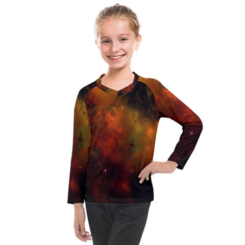 Space Science Kids  Long Mesh Tee by artworkshop