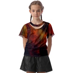 Space Science Kids  Front Cut Tee by artworkshop