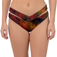 Space Science Double Strap Halter Bikini Bottom by artworkshop