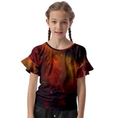 Space Science Kids  Cut Out Flutter Sleeves