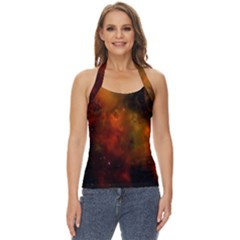 Space Science Basic Halter Top by artworkshop