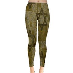 Star-of-david-002 Leggings  by nate14shop