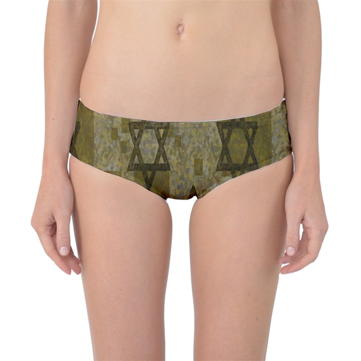 Star-of-david-002 Classic Bikini Bottoms