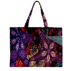 Stars-001 Zipper Mini Tote Bag by nate14shop