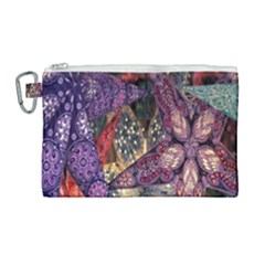 Stars-001 Canvas Cosmetic Bag (large) by nate14shop