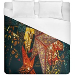 Stars-002 Duvet Cover (king Size) by nate14shop