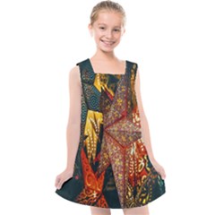 Stars-002 Kids  Cross Back Dress by nate14shop