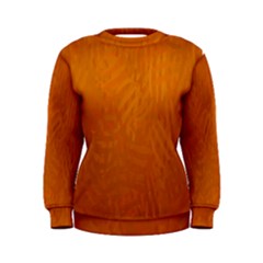 Orange Women s Sweatshirt by nate14shop