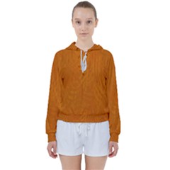 Orange Women s Tie Up Sweat by nate14shop