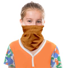 Orange Face Covering Bandana (kids)