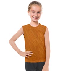 Orange Kids  Mesh Tank Top by nate14shop