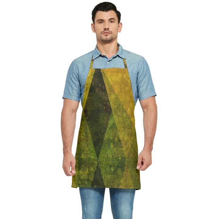 Rhomboid 001 Kitchen Apron