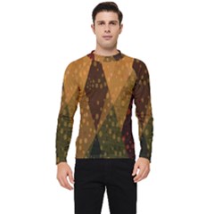 Rhomboid 004 Men s Long Sleeve Rash Guard by nate14shop