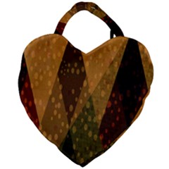 Rhomboid 004 Giant Heart Shaped Tote