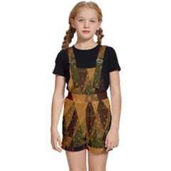 Rhomboid 004 Kids  Short Overalls