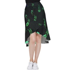 Jellyfish Frill Hi Low Chiffon Skirt by nate14shop