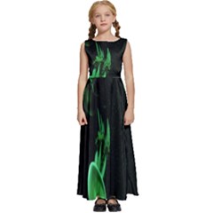 Jellyfish Kids  Satin Sleeveless Maxi Dress