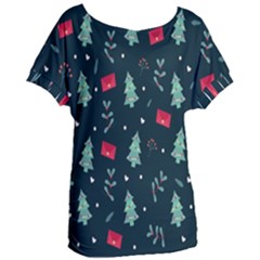 Christmas 001 Women s Oversized Tee