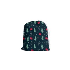 Christmas 001 Drawstring Pouch (xs) by nate14shop