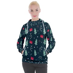 Christmas 001 Women s Hooded Pullover by nate14shop