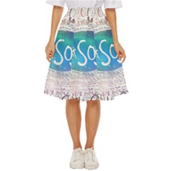 5 Seconds Of Summer Collage Quotes Classic Short Skirt by nate14shop