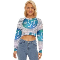 5 Seconds Of Summer Collage Quotes Lightweight Long Sleeve Sweatshirt