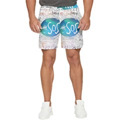 5 Seconds Of Summer Collage Quotes Men s Runner Shorts