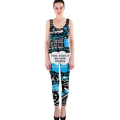 The Fault In Our Stars Collage One Piece Catsuit