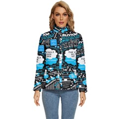 The Fault In Our Stars Collage Women s Puffer Bubble Jacket Coat