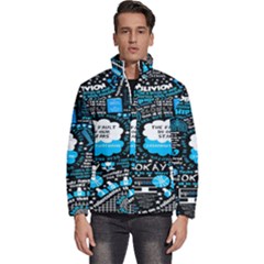 The Fault In Our Stars Collage Men s Puffer Bubble Jacket Coat