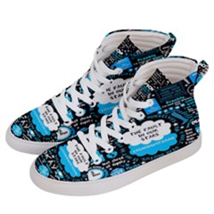 The Fault In Our Stars Collage Men s Hi-top Skate Sneakers by nate14shop