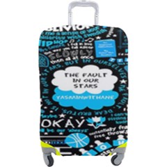 The Fault In Our Stars Collage Luggage Cover (large) by nate14shop