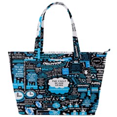 The Fault In Our Stars Collage Back Pocket Shoulder Bag  by nate14shop