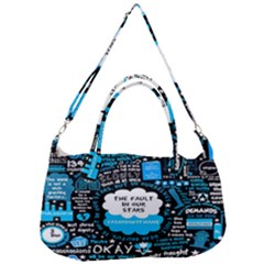 The Fault In Our Stars Collage Removal Strap Handbag