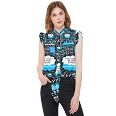 The Fault In Our Stars Collage Frill Detail Shirt